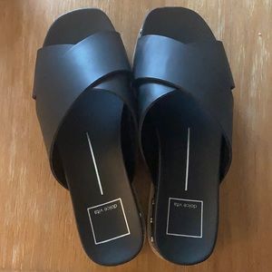 Black Dolce Vita sandals. Never worn before